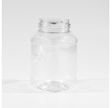 Frasco PET 400ml quadrado modelo bl