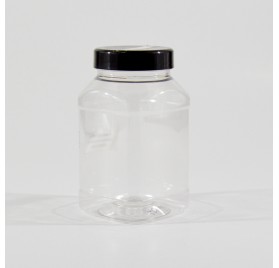 Frasco PET 400ml quadrado modelo bl