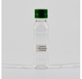 Garrafa PET 100ml quadrada