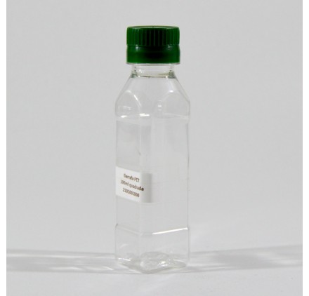 Flacone PET 100ml Quadrato
