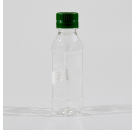 Garrafa PET 100ml Quadrada