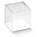 Caixa acetato transparente scatto 40x40x40mm