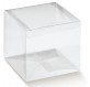 Caixa acetato transparente automatico 65x65x230mm