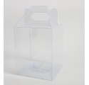 Caixa transparente para frascos