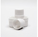 Tampa plastica PP18 com conta gotas
