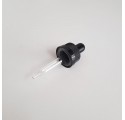 Tappo plastico PP18 con pipetta in vetro
