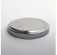 coperchio metallico argento
