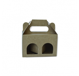 Scatola Miniatura per 2 Barattoli 90x45x60mm