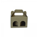 Scatola Miniatura per 2 Barattoli 90x45x60mm