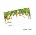 Etiqueta de Natal 4
