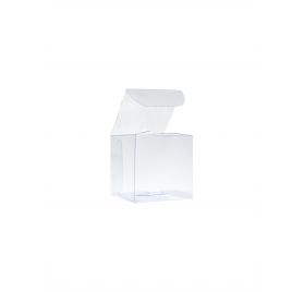 Acetato trasparente scatola scatto 40x40x40mm