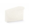 FETTA TORTA C/PIZZO harmony bianco 80x45x50