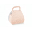 BORSA seta rosa H.80