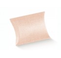 Caixa almofada seta rosa 70x70x25
