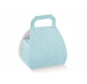 BORSA seta celeste H.80