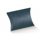 Caixa almofada juta blu 100x100x35