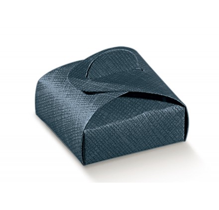 MINIASTUCCIO juta blu 47x47x17mm