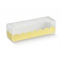 ASTUCCIO  con vaschetta sfere giallo 190x50x50