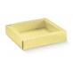 QUADRETTO+FASCETTA sfere giallo 120x120x32
