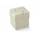 F/C fiore ricamato 50x50x50
