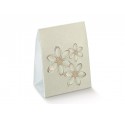 Vela fiore ricamato 70x40x85