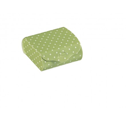 Caixa para brinde - Couvette Dots Menta 65x45x30


