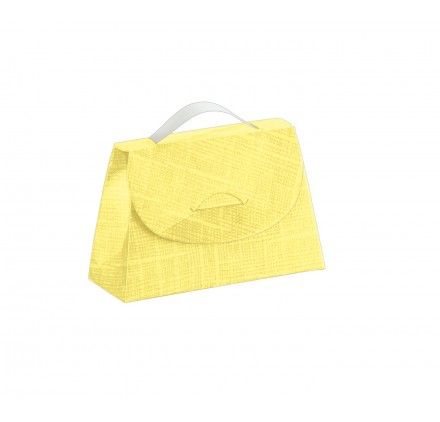 Caixa para brinde CARTELLA seta giallo 85x30x55mm