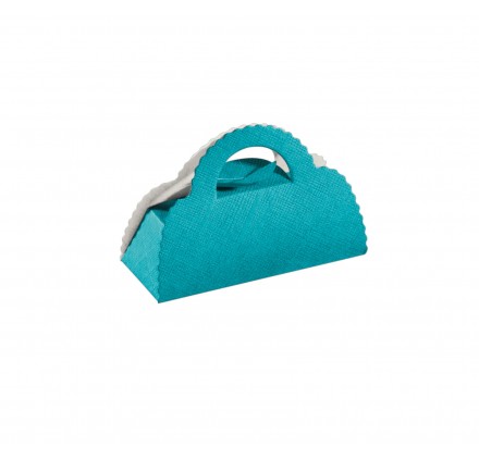 Caixa para brinde BORSA CLIP seta bluette 100x40x68mm