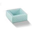 QUADRETTO+FASCETTA quadri celeste 60x60x32