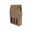 Caixa para brinde - Miniatura 3 Garrafas 113X37X170mm