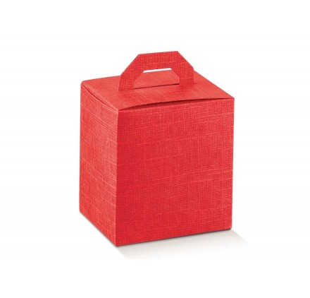 Caixa para brinde - Mignon Seta Rosso 65x50x70mm