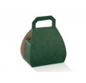 BORSA H.80 SETA VERDE
