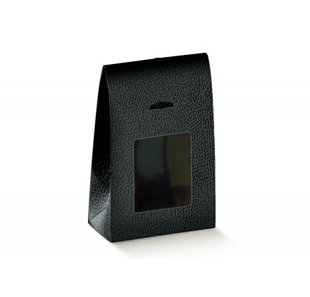 Scatola per regalo - Sacch. Fin 170X70X235 Pelle Nero