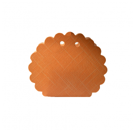 Caixa para brinde - Borsa Rotonda Seta Arancio 58x40x85