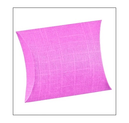 Caixa para brinde - Almofada 100x100x35 Seta Orchidea
