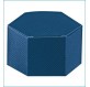 ESAGONO 60X30 BLU SCIA