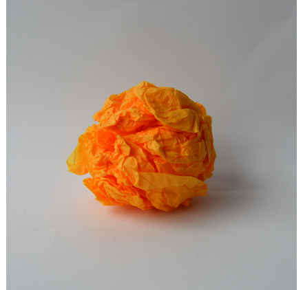 Papel Seda Amarelo Torrado 50x75cm
