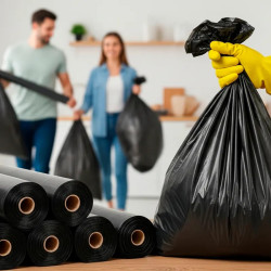 Sacos para lixo resistentes | Sacos para lixo domésticos | Sacos para lixo industriais