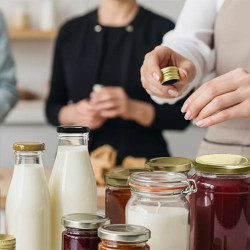 Tampas e Rolhas | Para Frascos e Garrafas de Vidro
