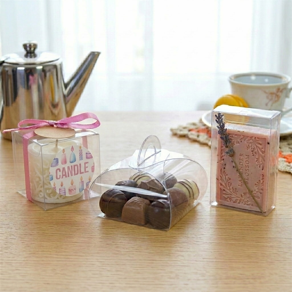 Caixas de Acetato: para Doces, Lembranças de Casamento e Artesanato